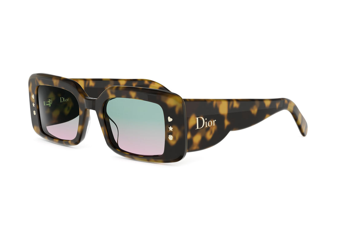 Lunettes de soleil diorluckycharms s1i 20o2 havana rectangular femenino taille 51mm - Vue principale