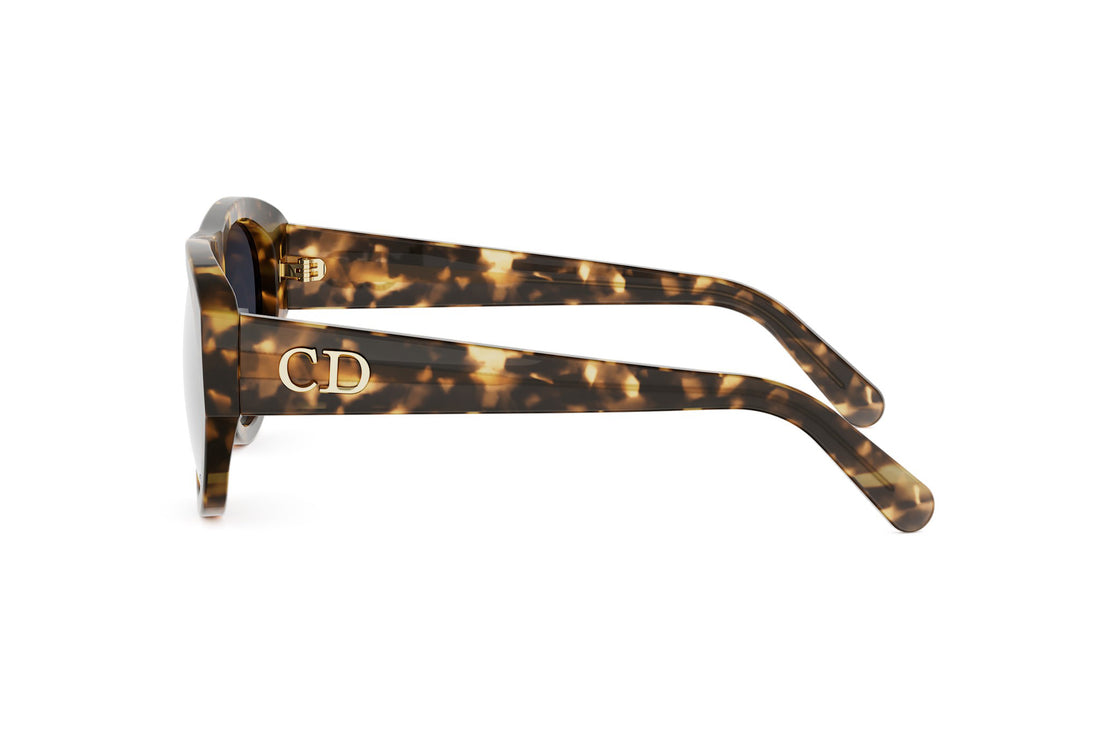 Lunettes de soleil diorglow a1i 26b1 havana pilot femenino taille 55mm - Vue détaillée