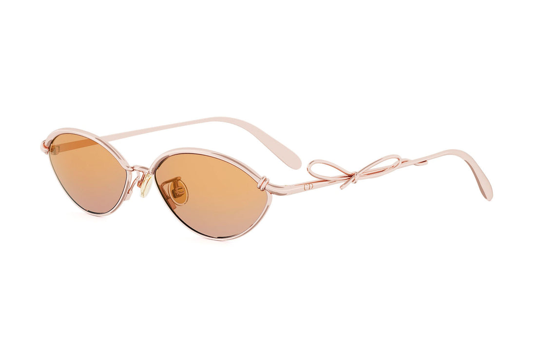 Lunettes de soleil dior bow r1u d0l6 rose oval femenino taille 55mm - Vue principale