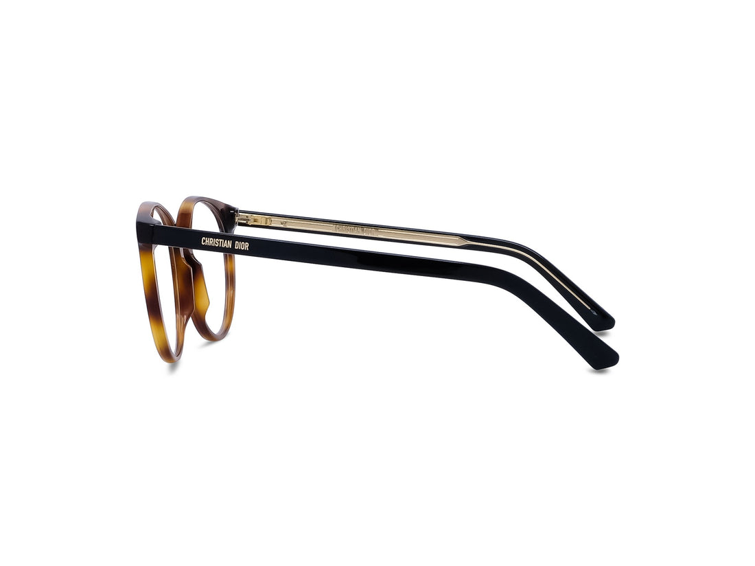 Occhiali da vista diorspirito ri 2600 havana round femenino taglia 51mm - Vista dettagliata