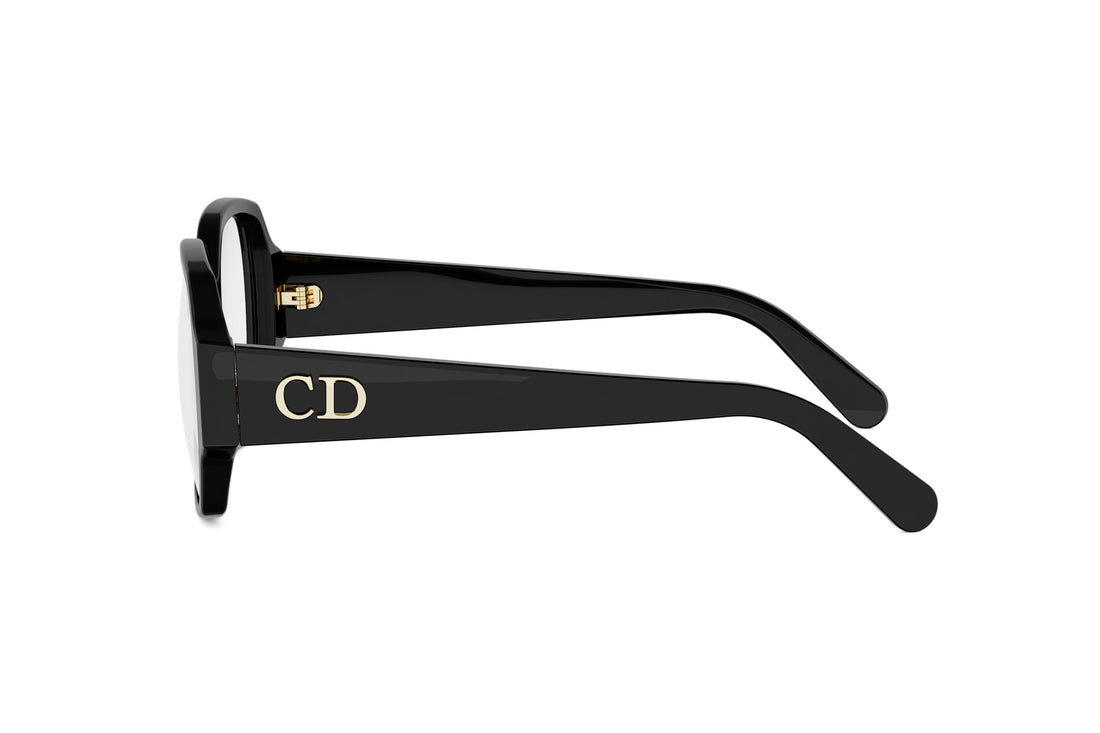 Occhiali da vista diorglowo s3i 1000 black rectangular femenino taglia 53mm - Vista dettagliata