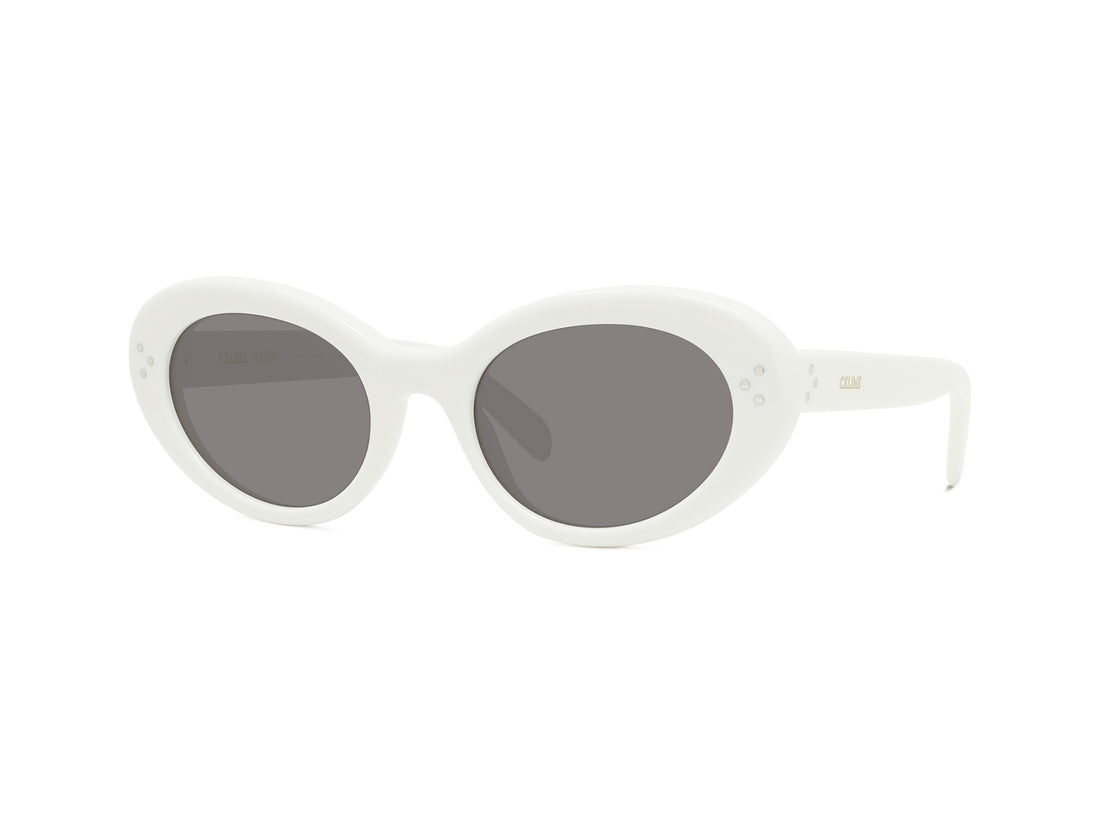 Occhiali da sole celine 3 dots cl40193i 25a white cat eye femenino taglia 53mm - Vista principale