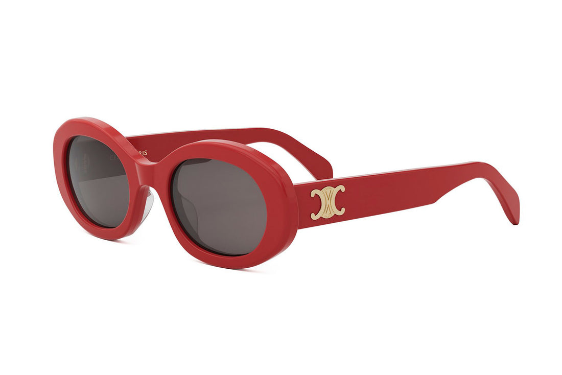 Zonnebrillen celine triomphe cl40194u 68a red oval femenino maat 52mm - Hoofdaanzicht