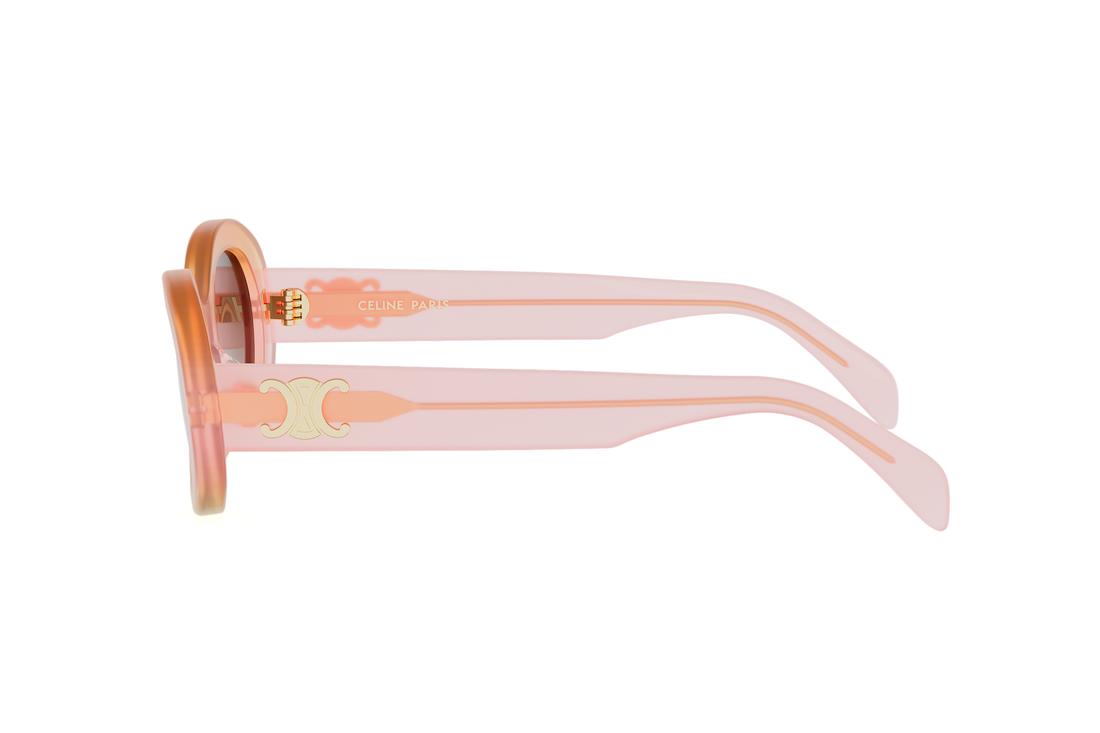 Zonnebrillen celine triomphe cl40194u 74f rose oval femenino maat 52mm - Detailaanzicht