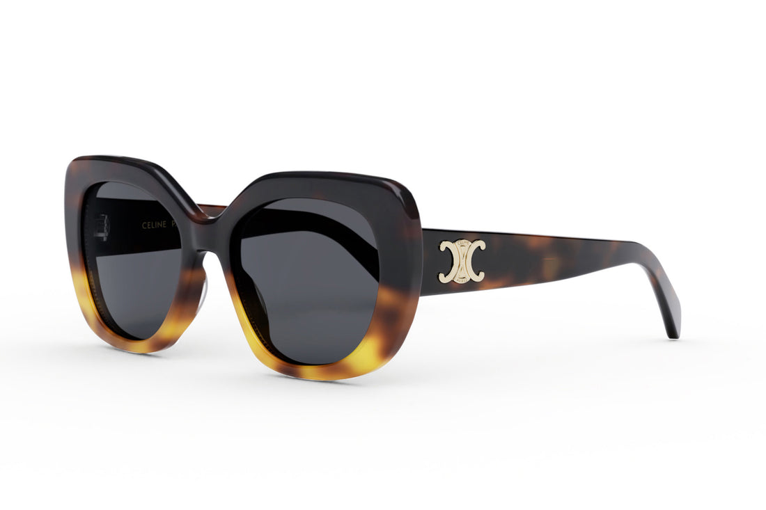 Zonnebrillen celine triomphe cl40226u 56a havana butterfly femenino maat 55mm - Hoofdaanzicht