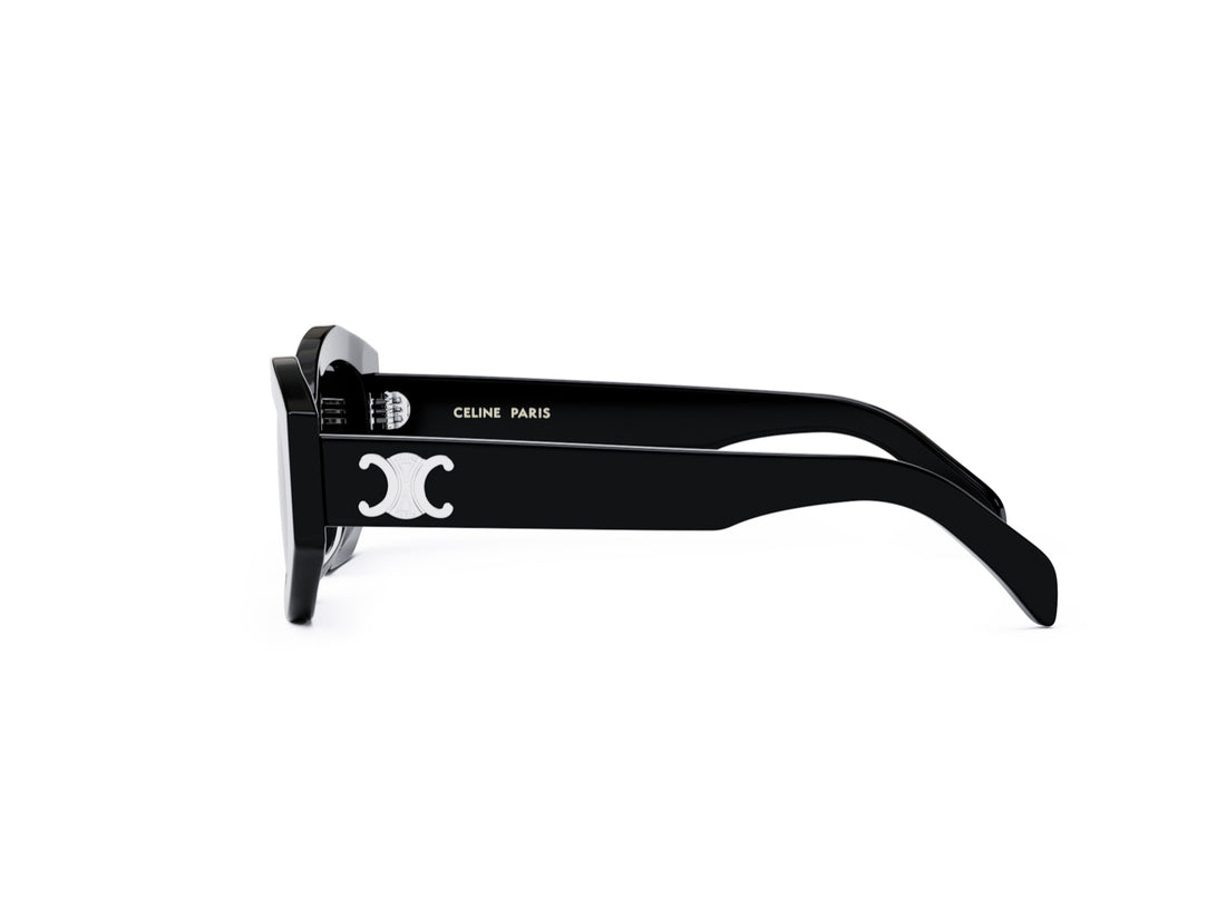 Zonnebrillen celine triomphe cl40238u 01a black oval femenino maat 55mm - Detailaanzicht