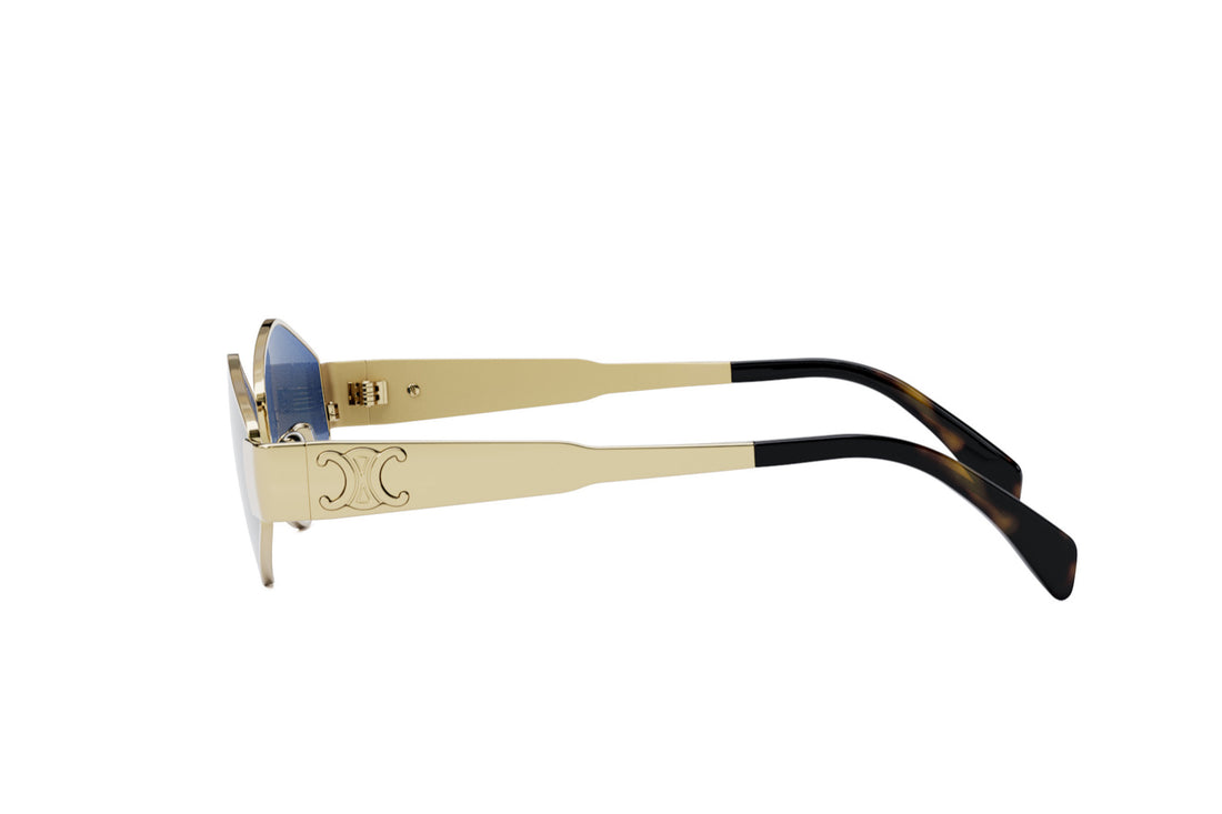 Zonnebrillen celine metal triomphe cl40254u 30n gold geometric femenino maat 54mm - Detailaanzicht