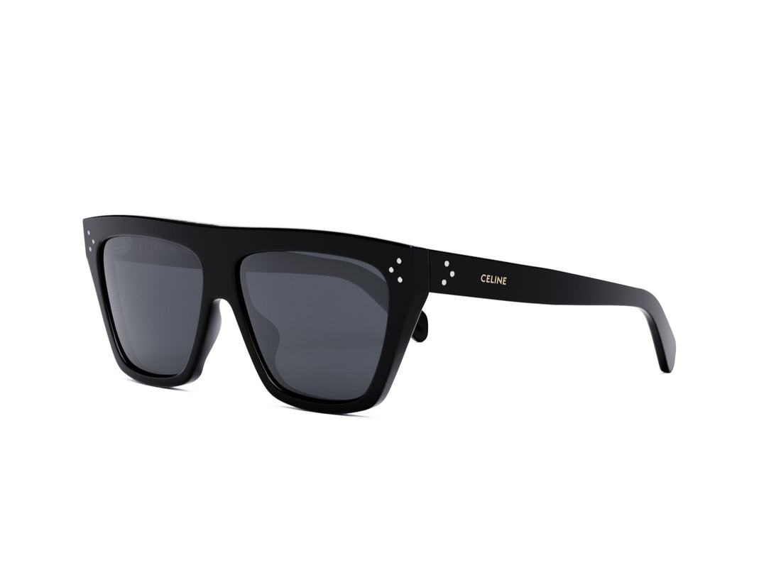 Zonnebrillen celine 3 dots cl40256i 01d black mask femenino maat 58mm - Hoofdaanzicht