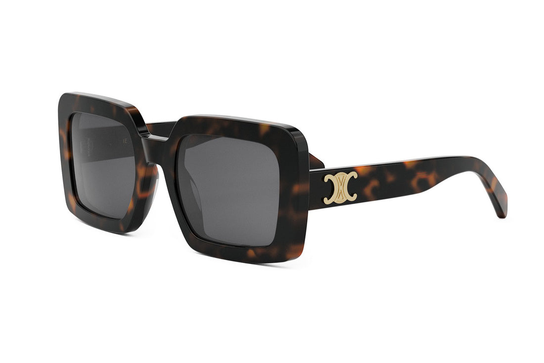 Zonnebrillen celine triomphe cl40304u 52a havana square femenino maat 56mm - Hoofdaanzicht