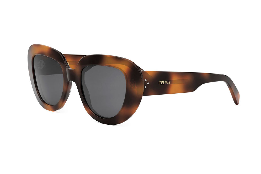 Zonnebrillen celine 3 dots cl40309i 53a havana butterfly femenino maat 51mm - Hoofdaanzicht