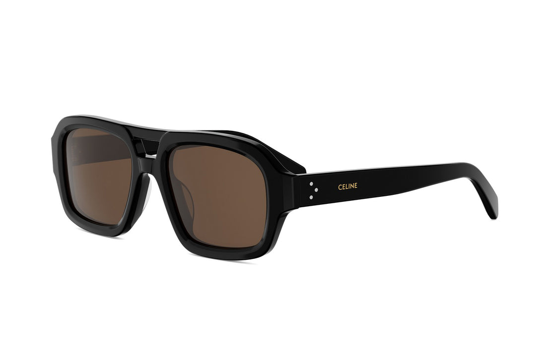 Lunettes de soleil celine 3 dots cl40336u 01e black pilot masculino taille 53mm - Vue principale