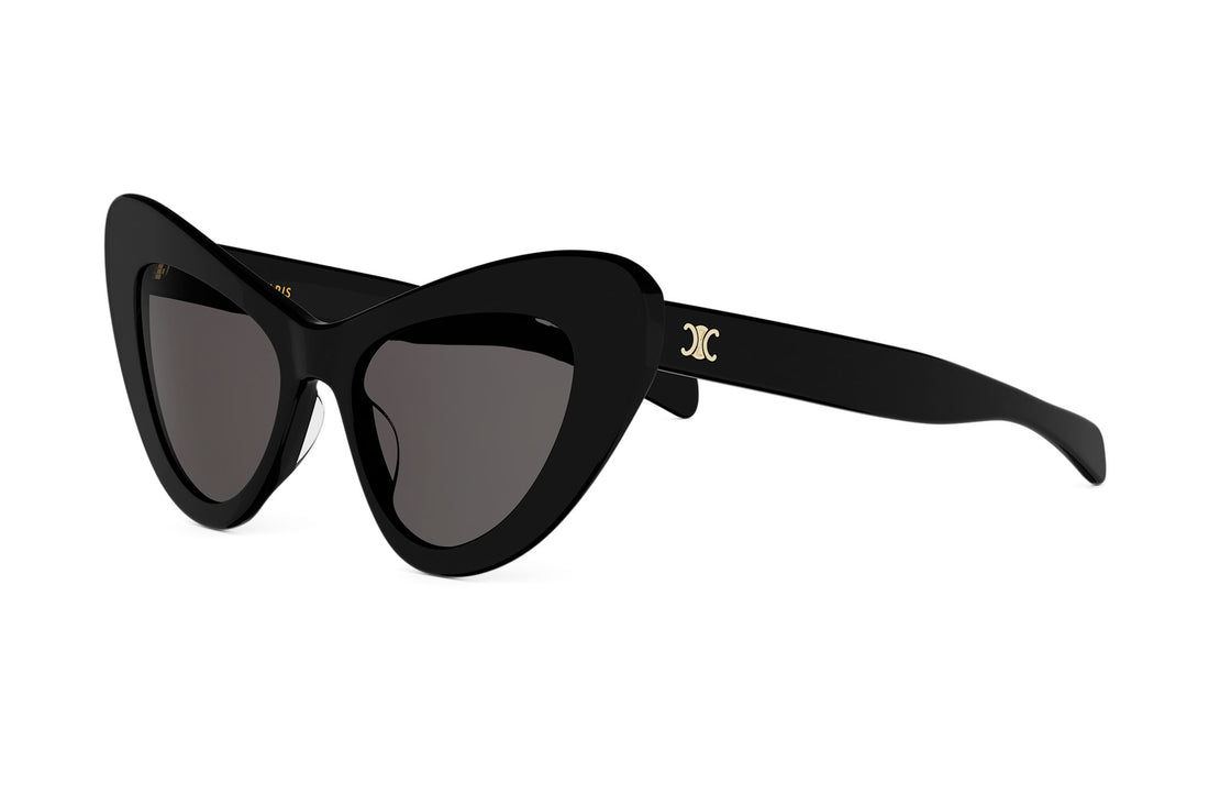 Zonnebrillen celine triomphe mini hd cl40339u 01a black cat eye femenino maat 52mm - Hoofdaanzicht