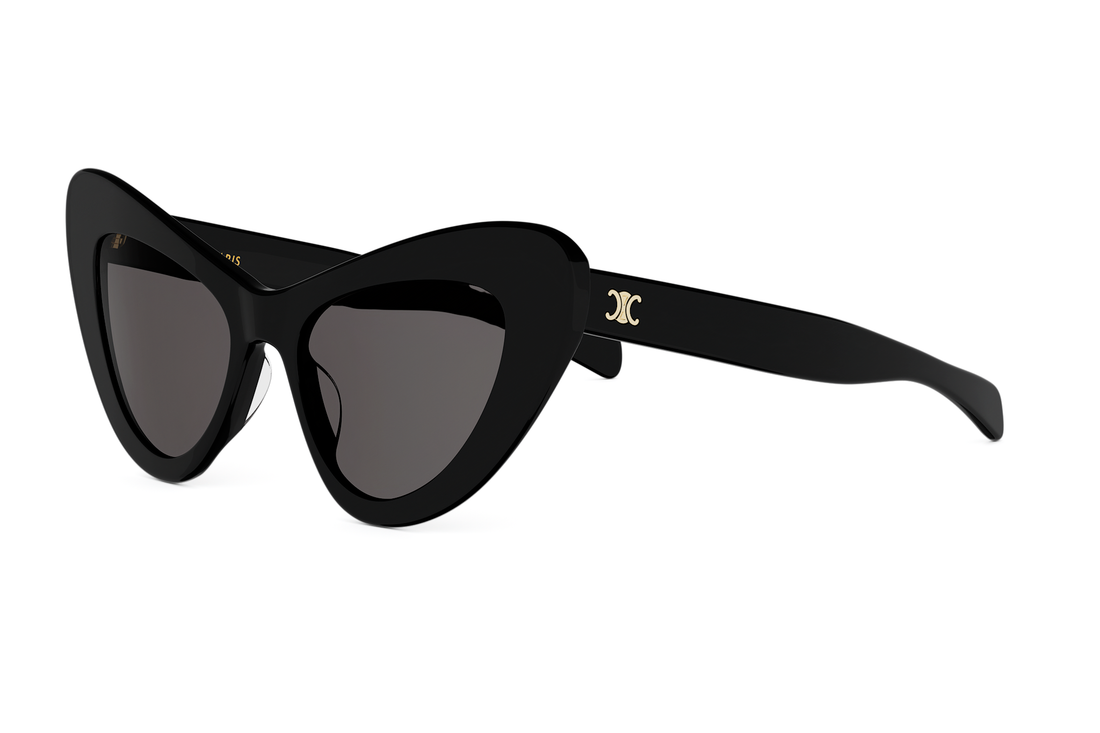 Zonnebrillen celine triomphe mini hd cl40339u 01a black cat eye femenino maat 52mm - Hoofdaanzicht