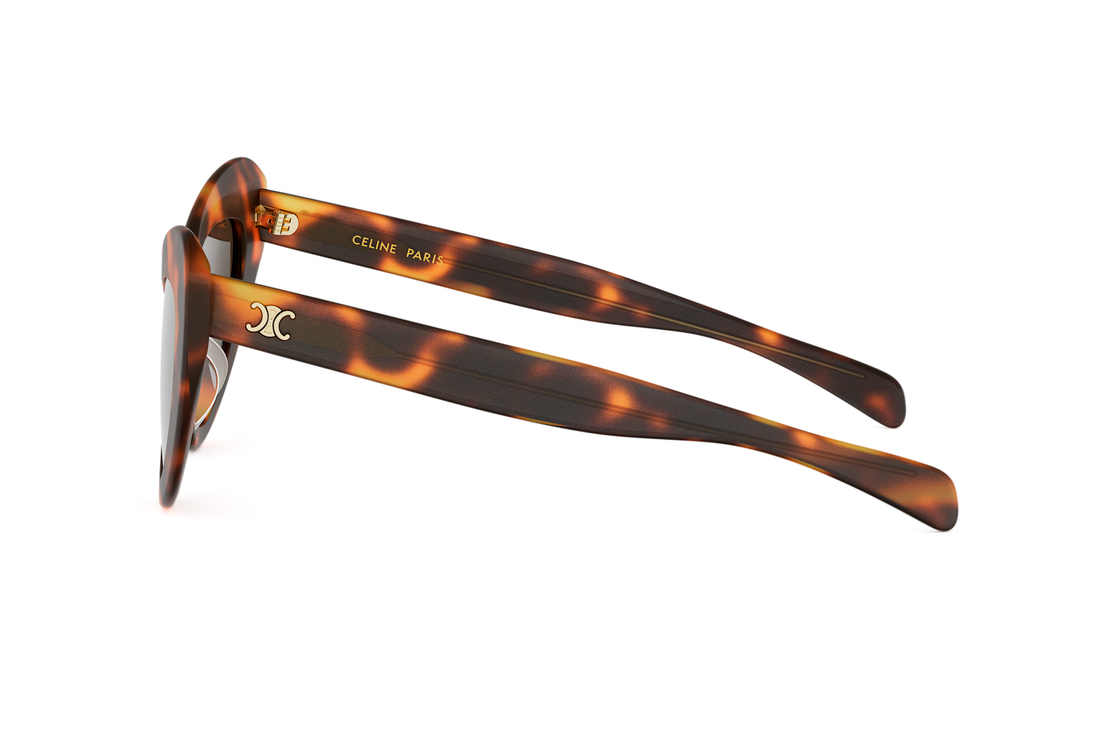 Zonnebrillen celine triomphe mini hd cl40339u 53f havana cat eye femenino maat 52mm - Detailaanzicht