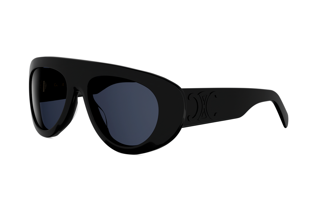 Zonnebrillen celine triomphe stamp cl40340u 01v black pilot femenino maat 57mm - Hoofdaanzicht