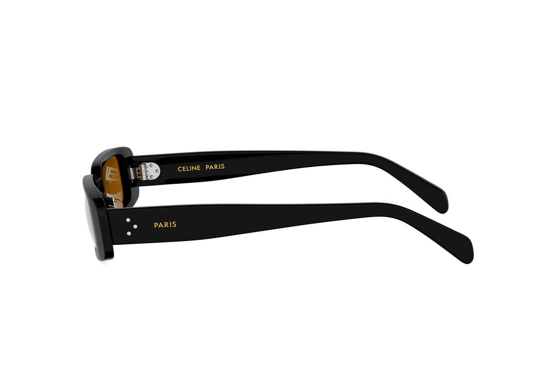 Zonnebrillen celine 3 dots cl40343u 01j black rectangular femenino maat 53mm - Detailaanzicht
