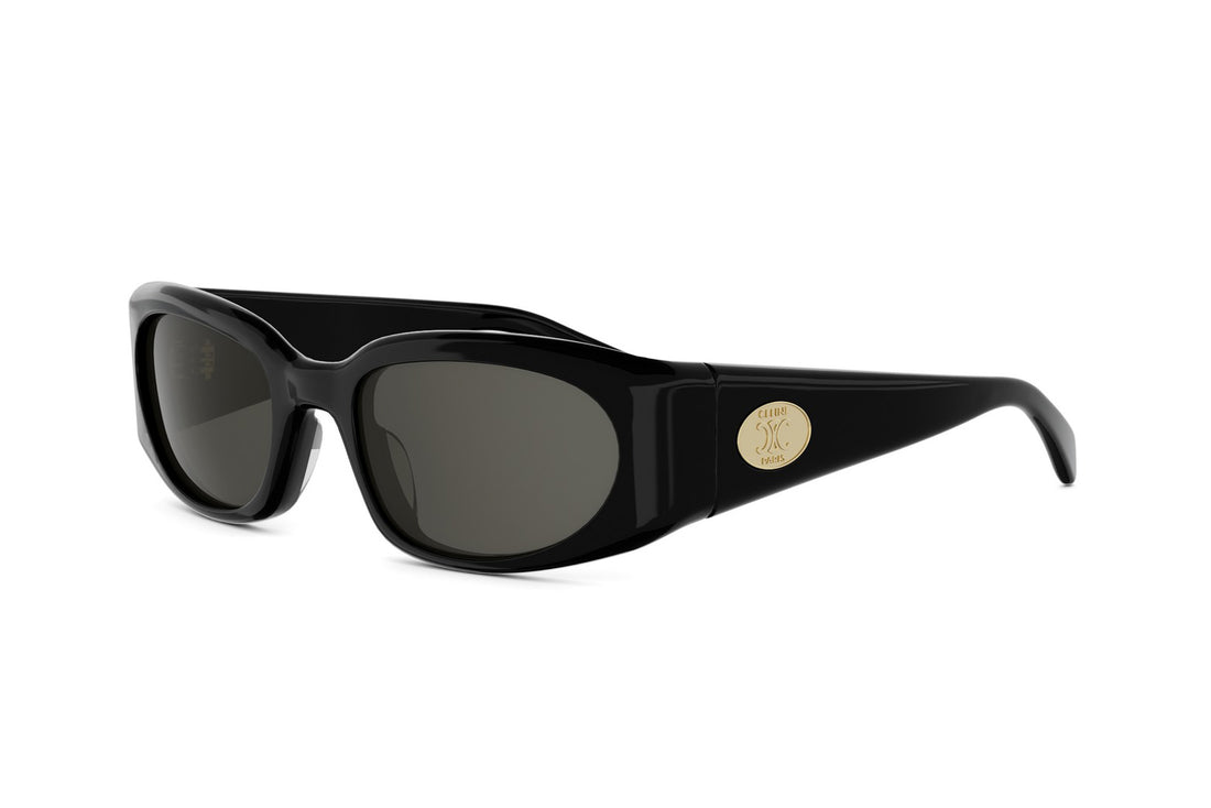 Zonnebrillen celine journey cl40347u 01a black geometric femenino maat 57mm - Hoofdaanzicht