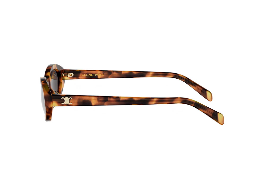 Zonnebrillen celine triomphe mini cl40353u 53a havana oval femenino maat 54mm - Detailaanzicht