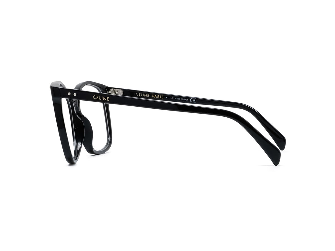 Prescription glasses celine thin cl50027i 001 black geometric femenino size 55mm - Detailed view