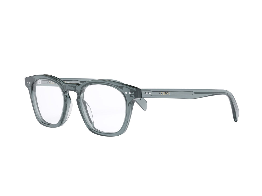 Occhiali da vista celine thin cl50129i 084 blue geometric masculino taglia 49mm - Vista principale