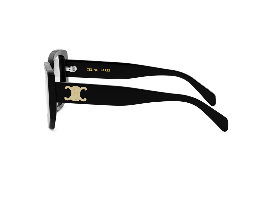 Prescription glasses celine triomphe cl50146i 001 black butterfly femenino size 53mm - Detailed view