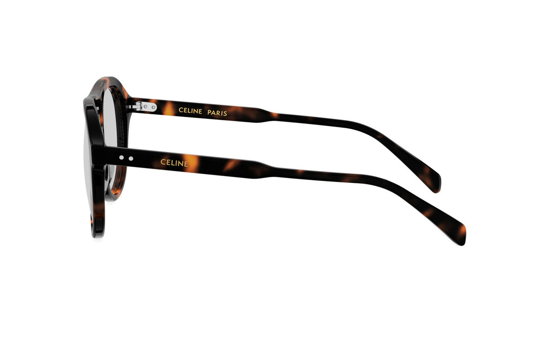 Prescription glasses celine thin cl50168i 052 havana pilot femenino size 54mm - Detailed view