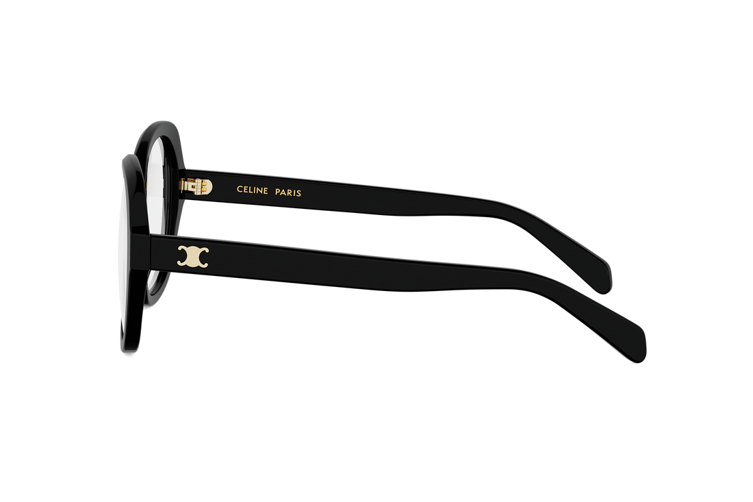 Prescription glasses celine triomphe mini cl50179i 001 black butterfly femenino size 55mm - Detailed view