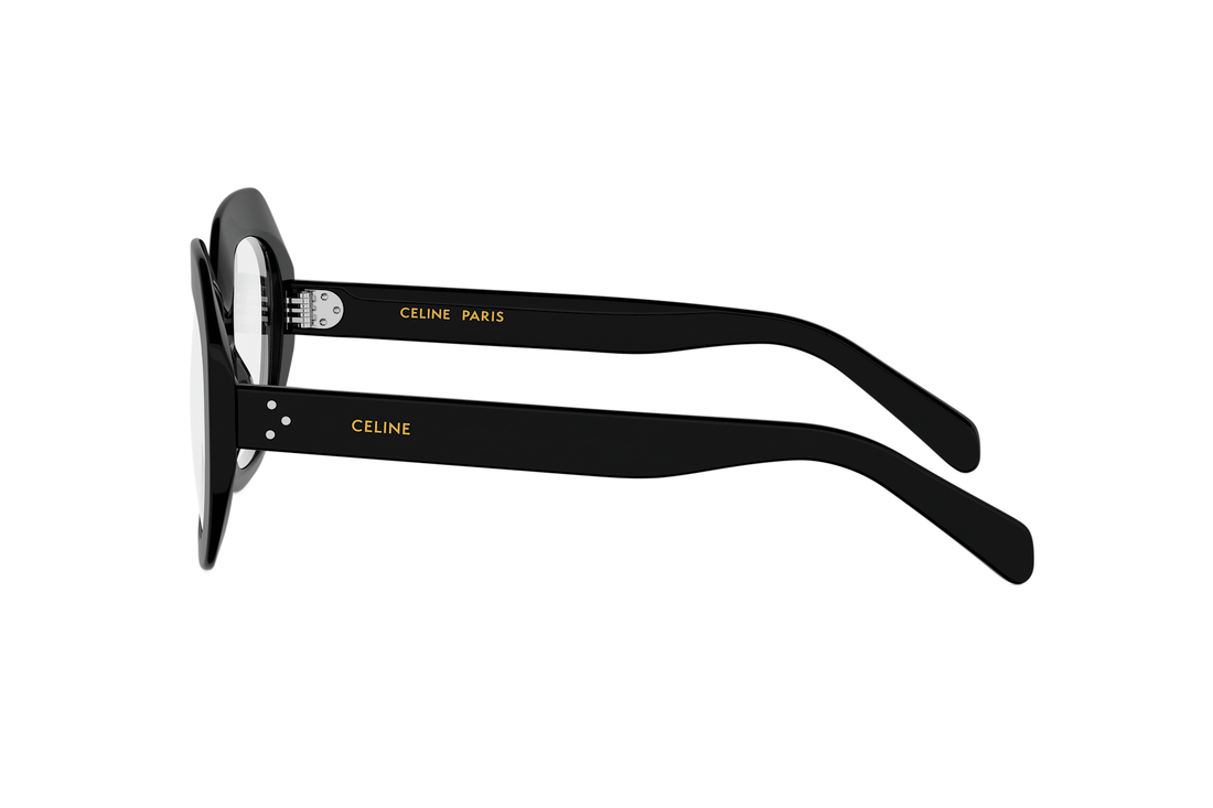Prescription glasses celine 3 dots hd cl50181i 001 black geometric femenino size 54mm - Detailed view