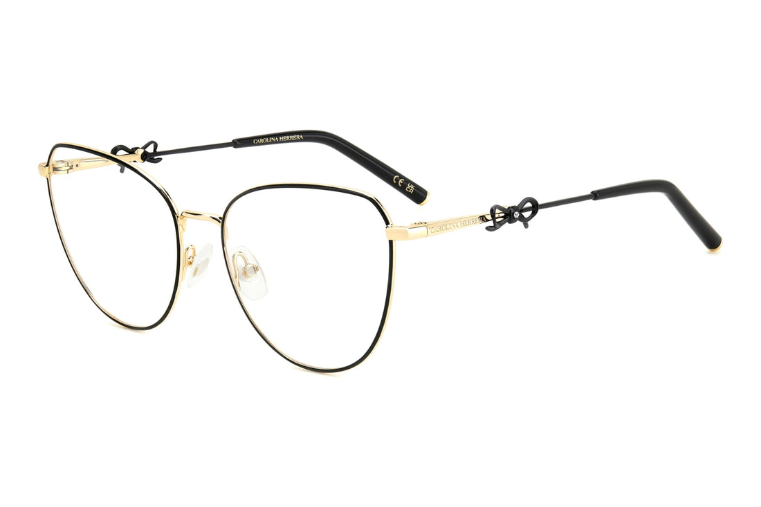 Prescription glasses carolina herrera her 0220 2m2 dorado femenino size 56mm - Main view