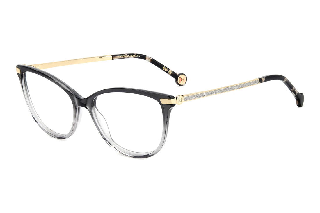 Brillen carolina herrera her 0263 2m0 gris rectangular femenino größe 54mm - Hauptansicht