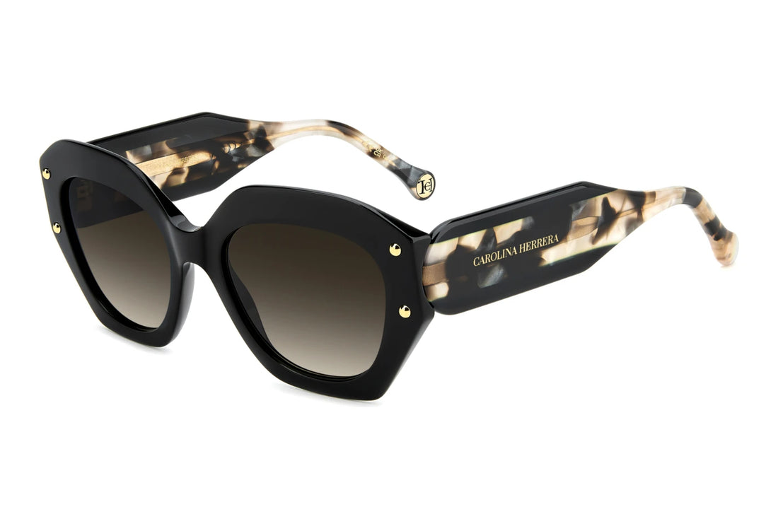 Occhiali da sole carolina herrera her 0365/s 807 ha negro square femenino taglia 53mm - Vista principale