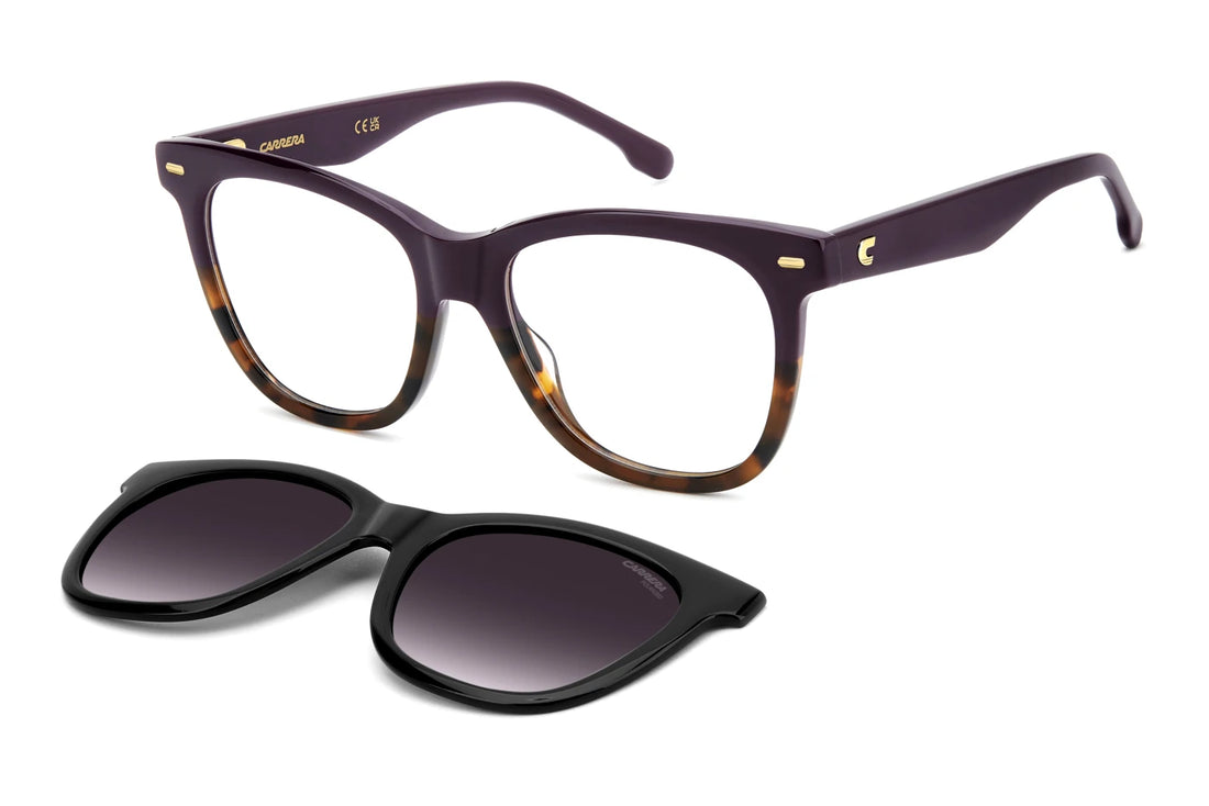 Óculos graduados carrera ca 3098/c hkz wj violeta square femenino tamanho 53mm - Vista principal