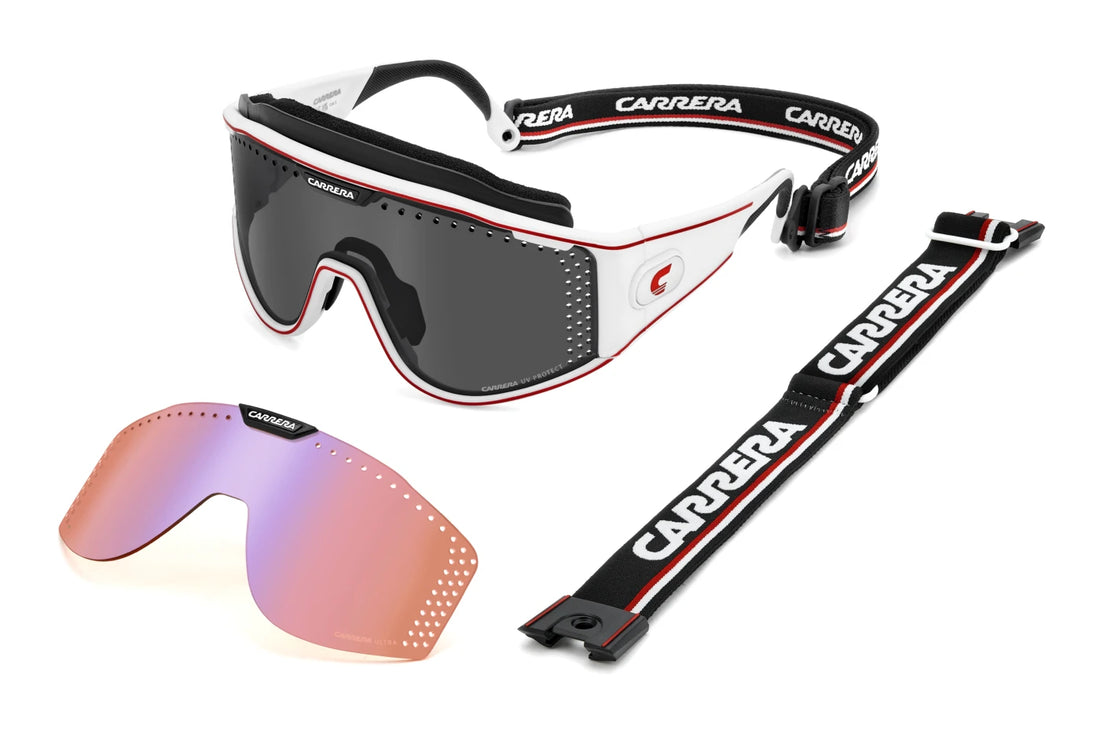 Gafas de sol carrera ca transforma 6ht ir blanco mask masculino talla 99mm - Vista principal