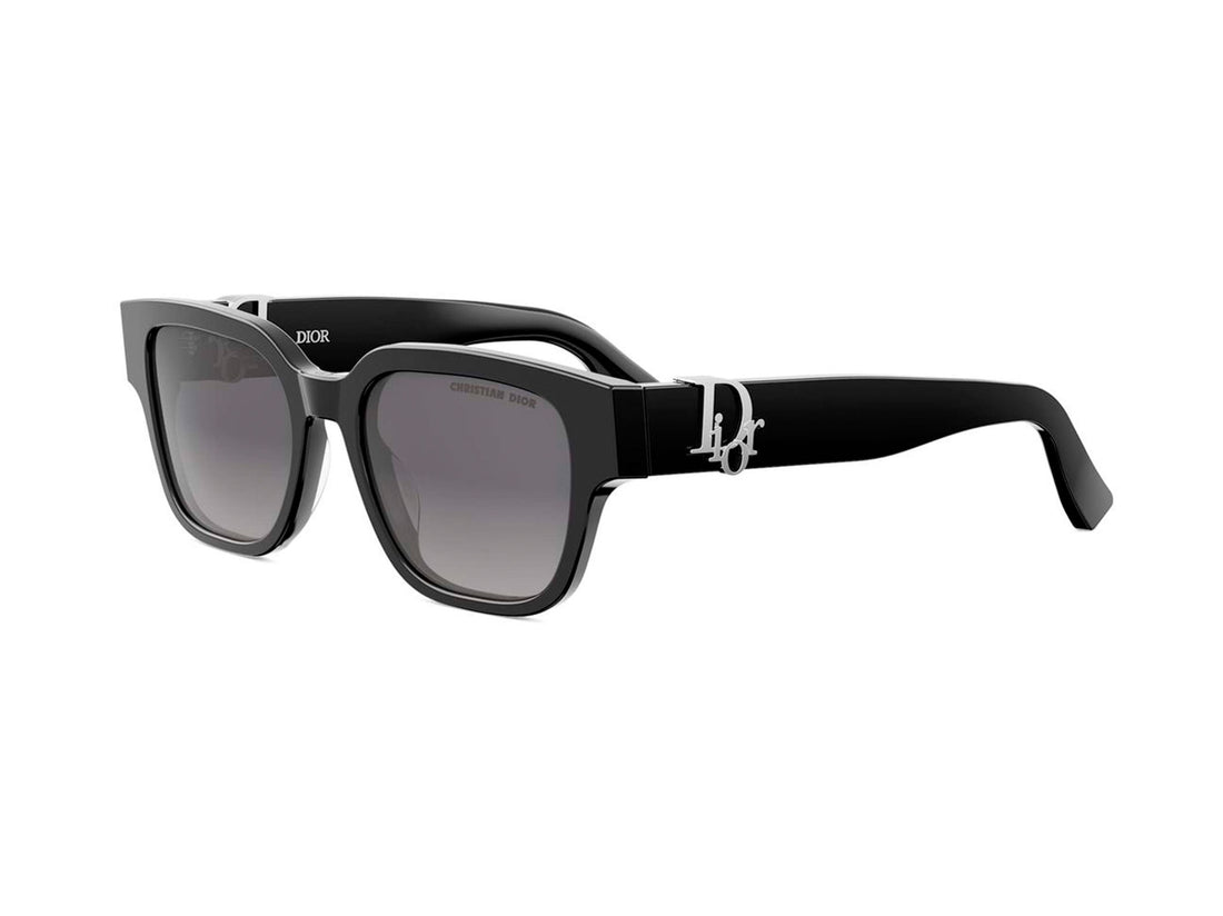 Lunettes de soleil dior oblique s1i dm40153i 10a1 black square masculino taille 53mm - Vue principale
