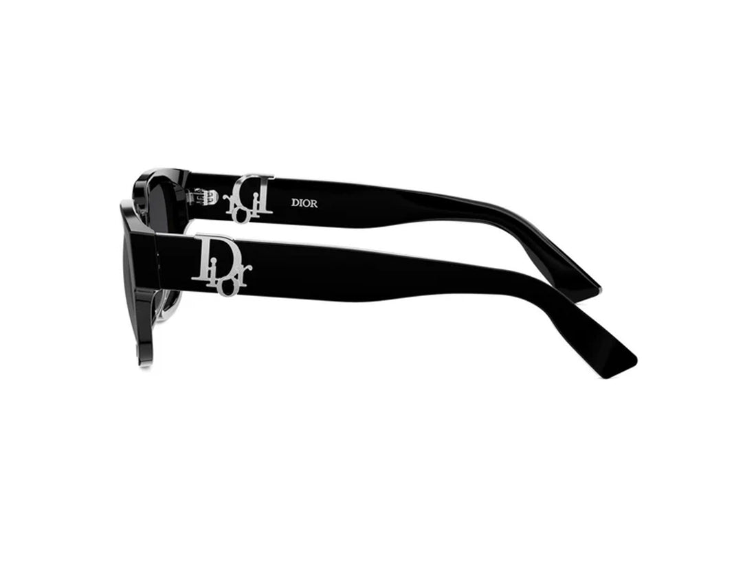 Lunettes de soleil dior oblique s1i dm40153i 10a1 black square masculino taille 53mm - Vue détaillée