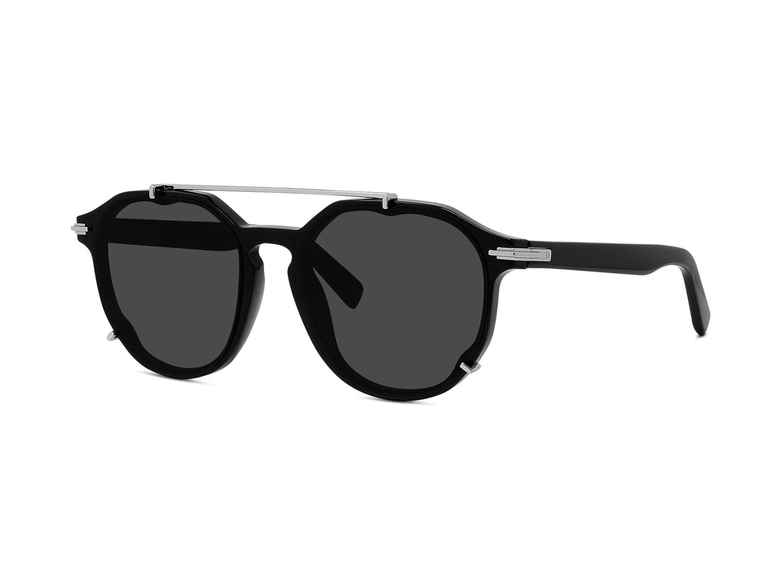 Occhiali da sole diorblacksuit ri 10a0 black round masculino taglia 56mm - Vista principale