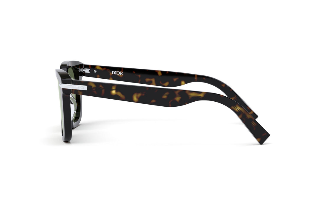 Occhiali da sole diorblacksuit s10i 20c0 havana geometric masculino taglia 51mm - Vista dettagliata