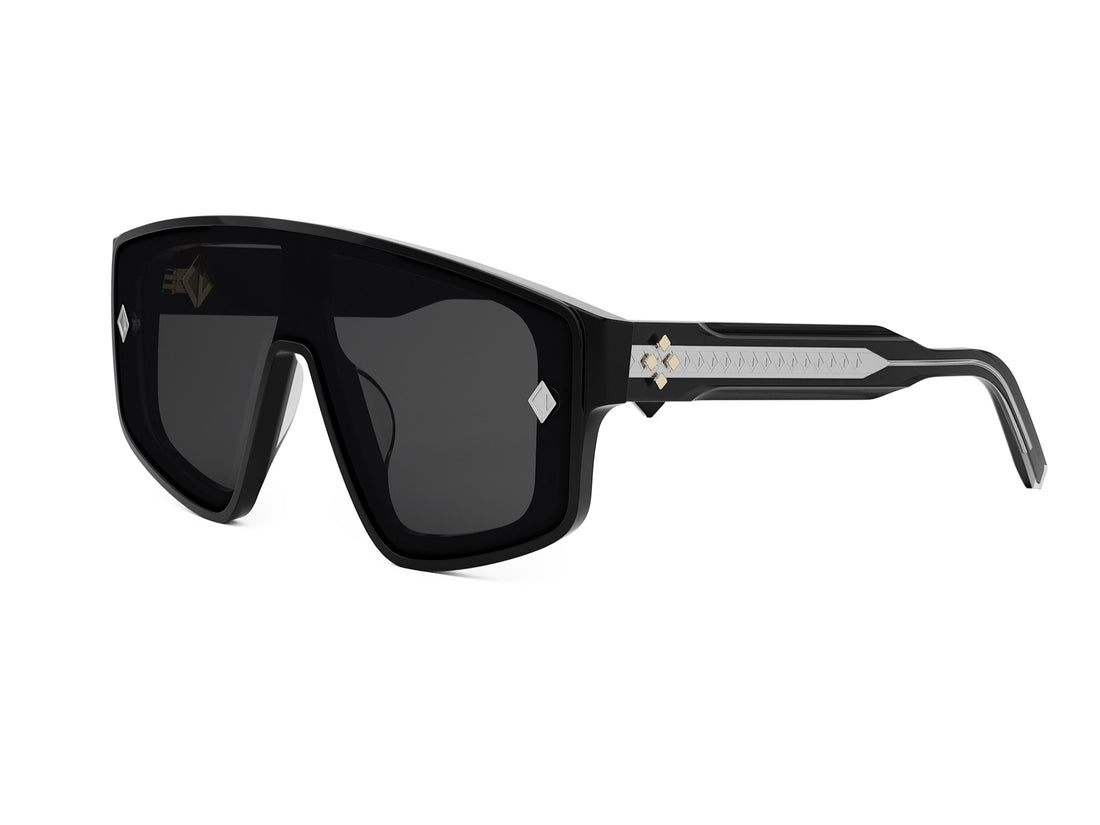 Occhiali da sole dior cd diamond m1u 10a0 black mask masculino taglia 0mm - Vista principale