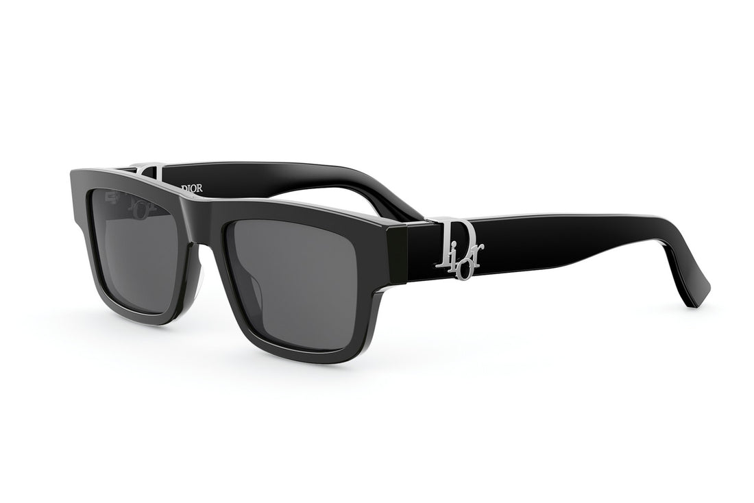 Occhiali da sole dior oblique s3i 10a0 black rectangular masculino taglia 52mm - Vista principale