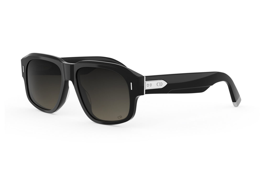 Occhiali da sole diortailoring n1i 10a1 black geometric masculino taglia 57mm - Vista principale