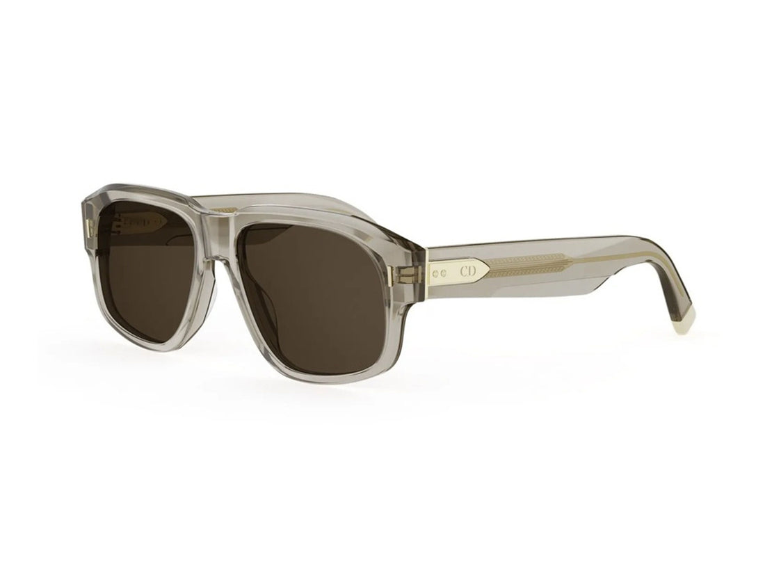 Sonnenbrillen diortailoring n1i 64f0 brown geometric masculino größe 57mm - Hauptansicht