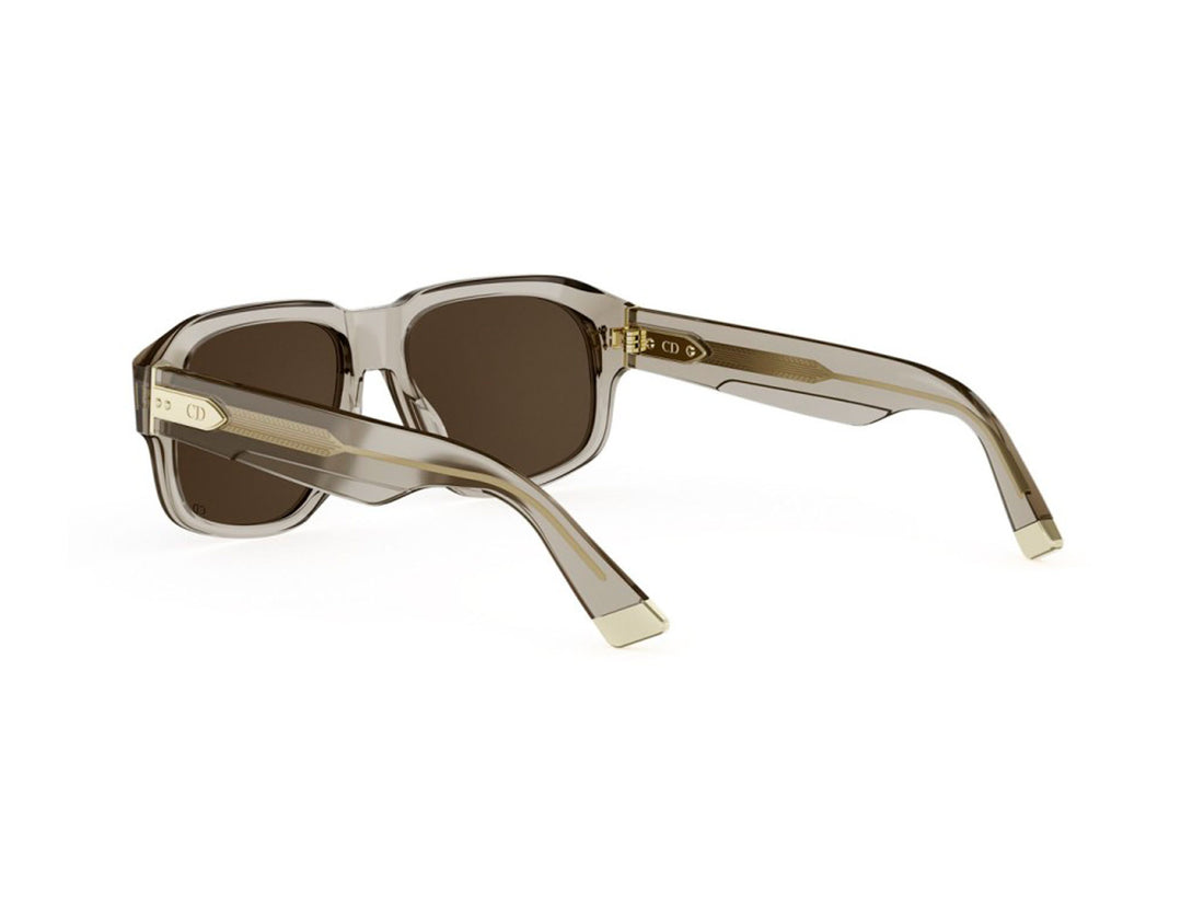 Sonnenbrillen diortailoring n1i 64f0 brown geometric masculino größe 57mm - Detailansicht