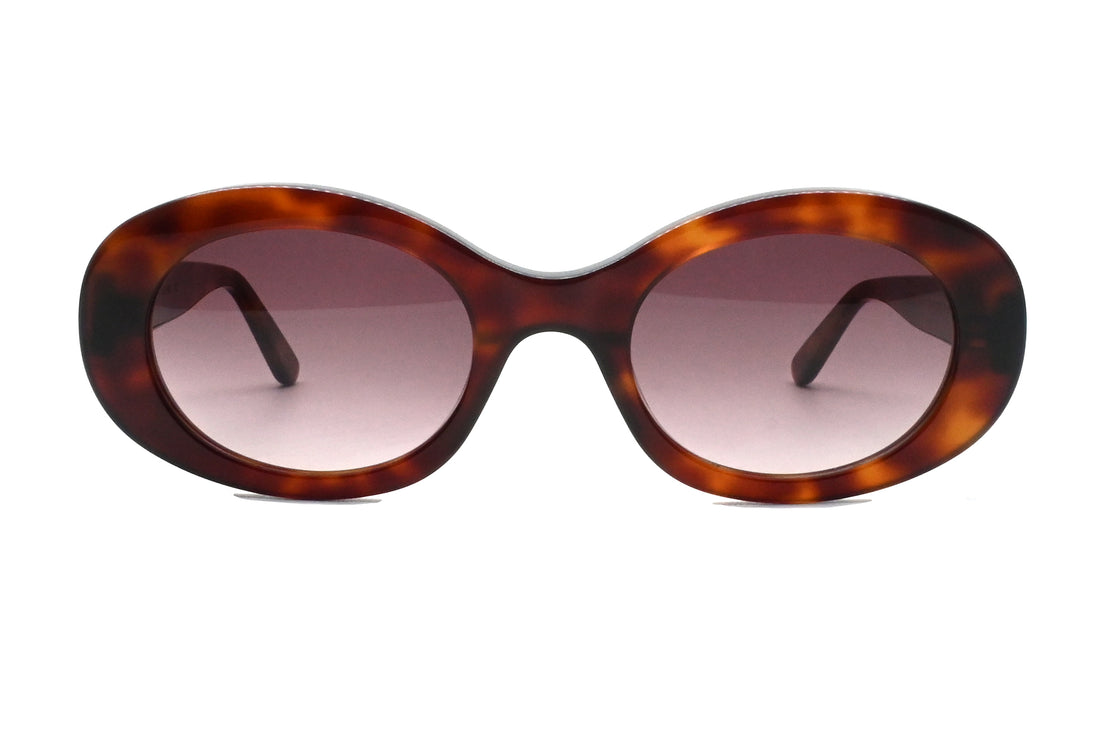 Sonnenbrillen greyhounders duna c2 havana havana oval femenino größe 52mm - Detailansicht