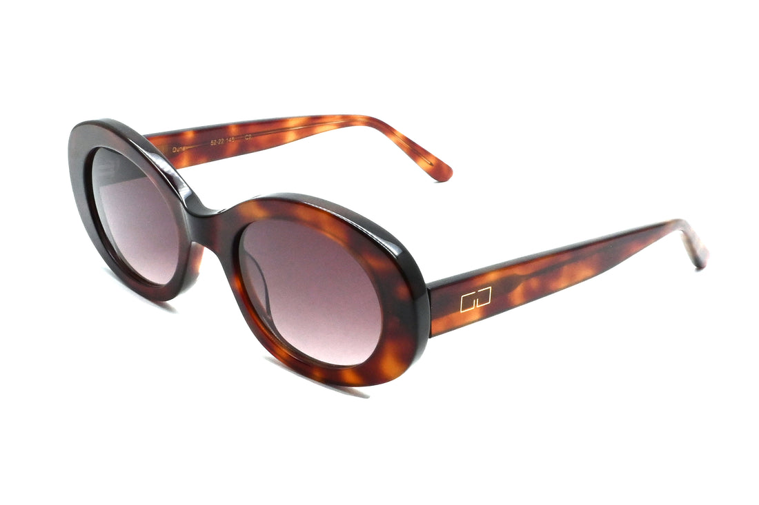 Sonnenbrillen greyhounders duna c2 havana havana oval femenino größe 52mm - Hauptansicht