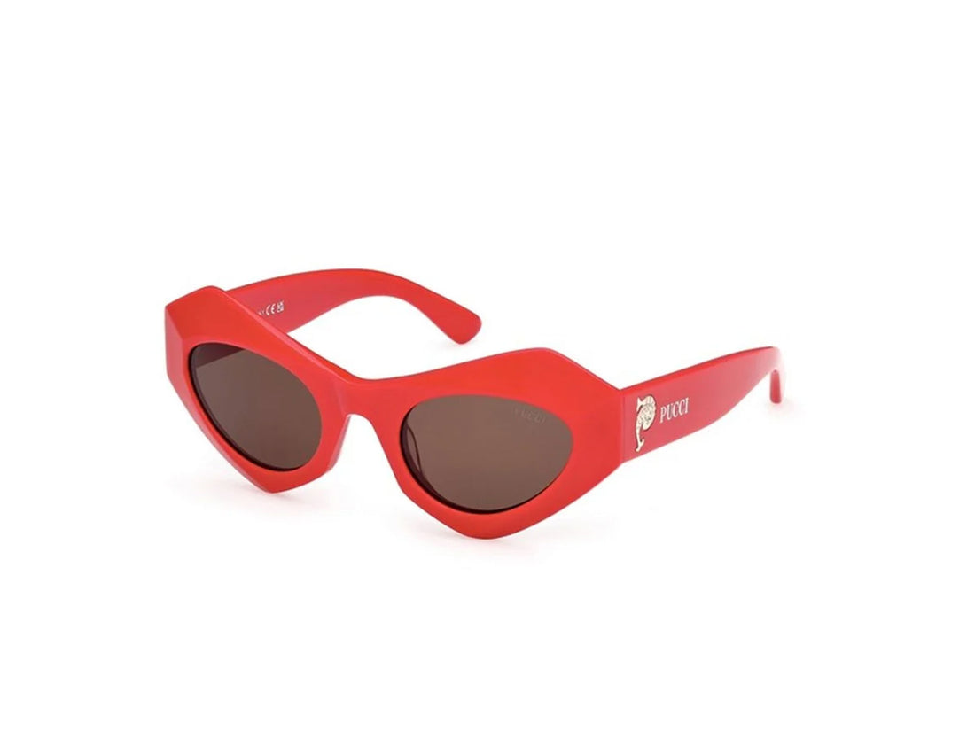 Lunettes de soleil emilio pucci ep0214 66j rojo femenino taille 50mm - Vue principale