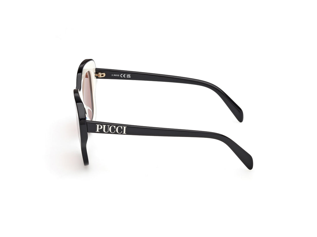 Occhiali da sole emilio pucci ep0220 99e estampado square femenino taglia 51mm - Vista dettagliata