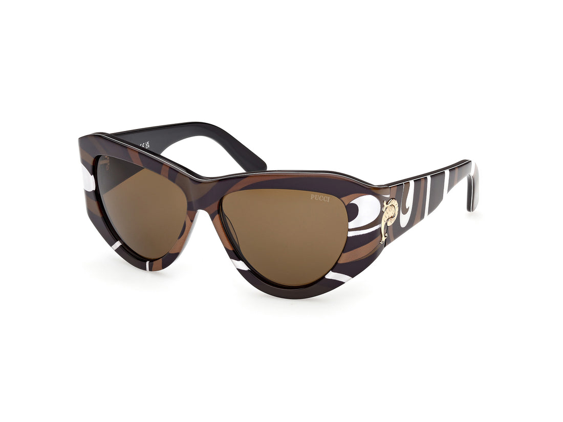 Sonnenbrillen emilio pucci ep0241 99e estampado cat eye femenino größe 58mm - Hauptansicht