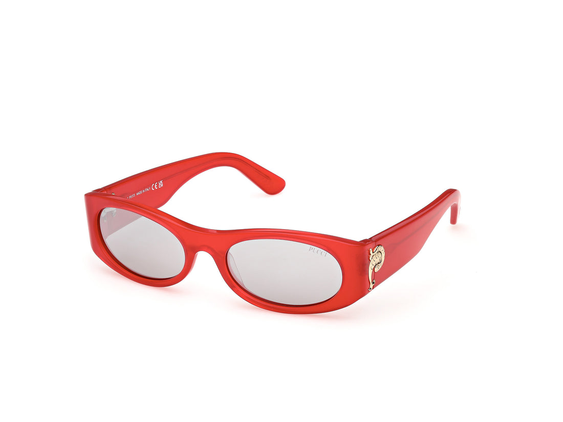 Occhiali da sole emilio pucci ep0243 66c rojo shield femenino taglia 54mm - Vista principale
