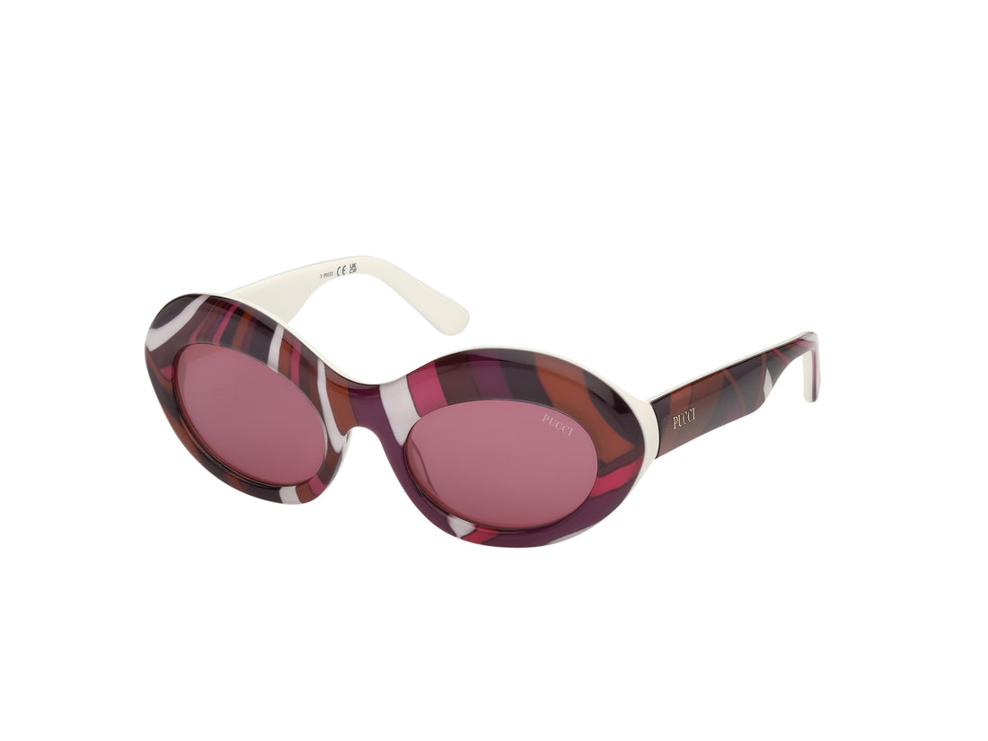 Sonnenbrillen emilio pucci ep0246 99s estampado oval femenino größe 52mm - Hauptansicht
