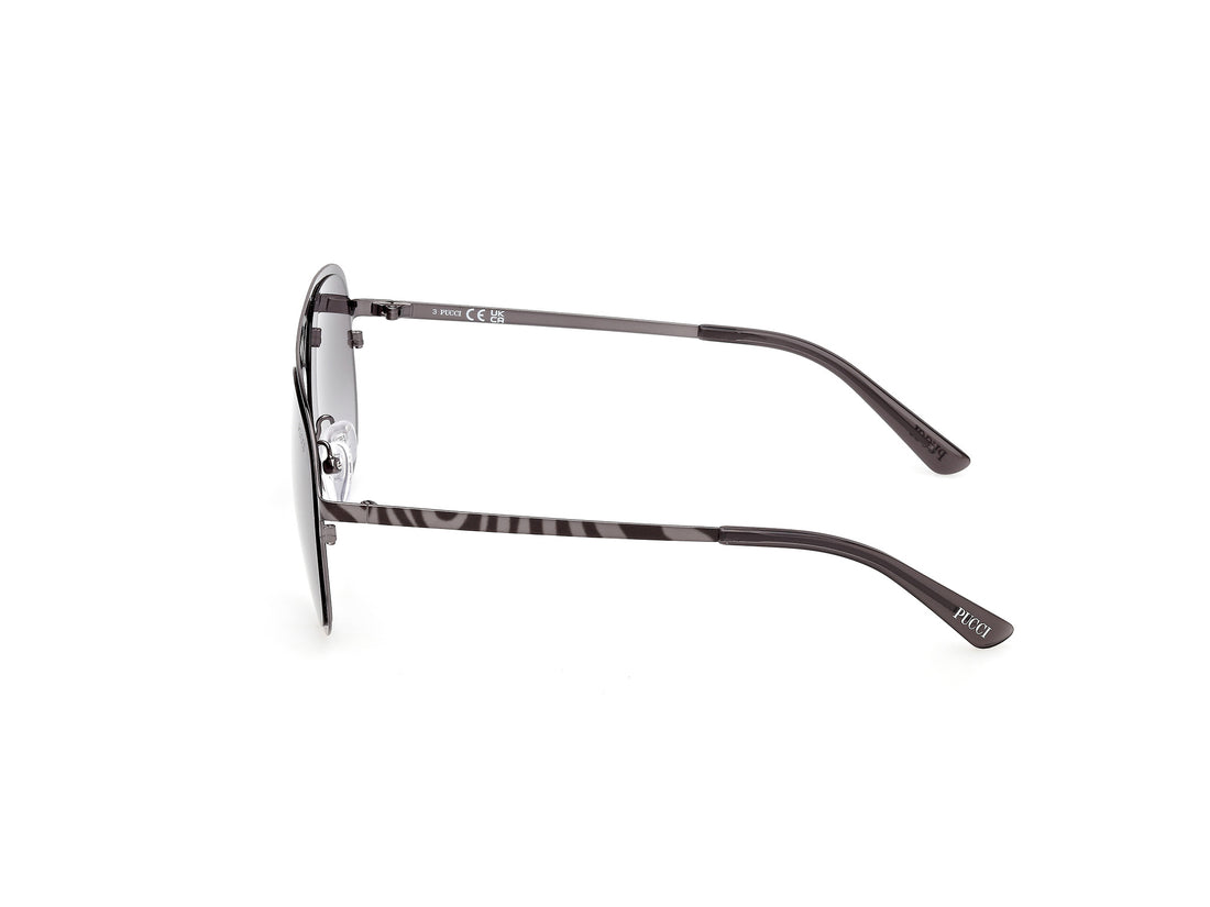 Occhiali da sole emilio pucci ep0247 05b negro pilot femenino taglia 58mm - Vista dettagliata